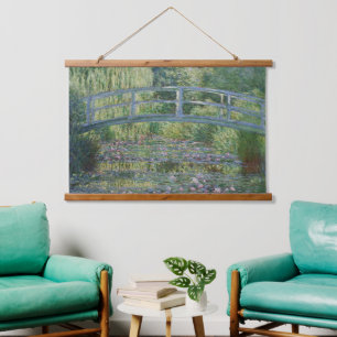 Tapisserie Suspendue Pont nénuphar et japonais