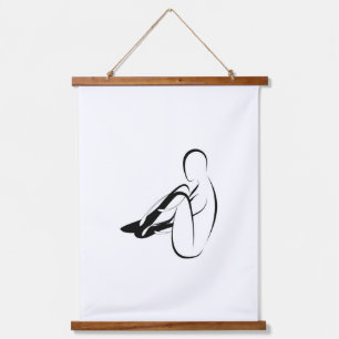 Tapisserie Suspendue Pose de sceau Pilates - Mat