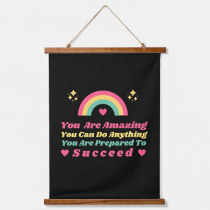 Tapisserie Suspendue positive attitude inspirateur vibes citations