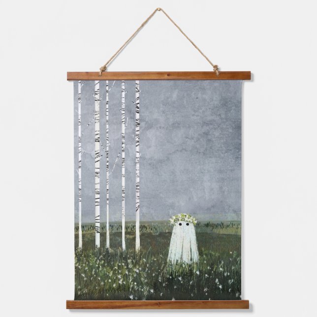 Tapisserie Suspendue Princess Cottongrass (Recto)