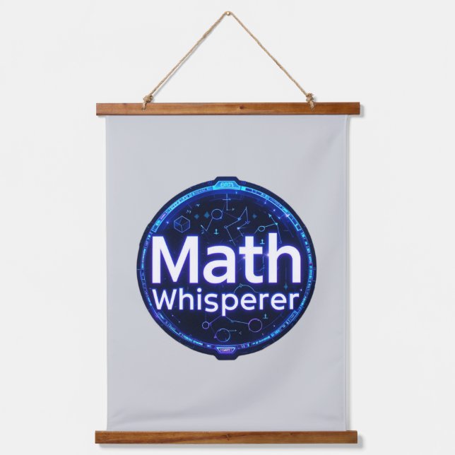 Tapisserie Suspendue Prof de maths chuchoteur de maths (Recto)
