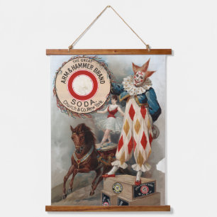 Tapisserie Suspendue Publicité vintage Pour Arm & Hammer Soda