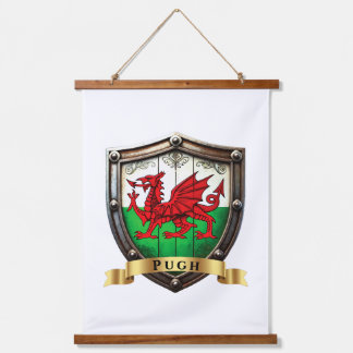 Tapisserie Suspendue Pugh Wales Surname Shield