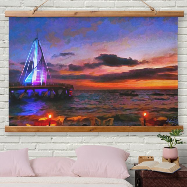 Tapisserie Suspendue Quai Los Muertos 1182 (Créateur téléchargé)