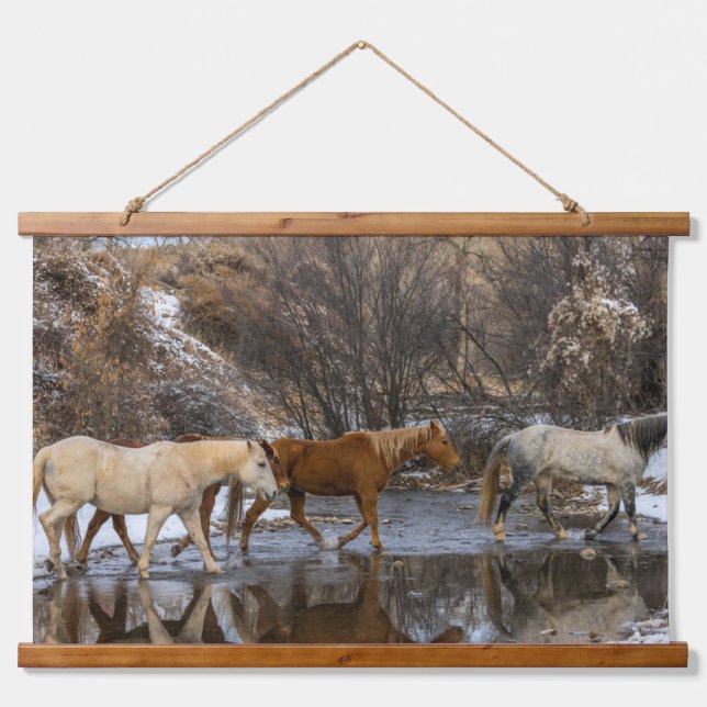 Tapisserie Suspendue  Ranch du cheval Hideout (Devant)