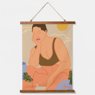 Tapisserie Suspendue Réfléchir à la vie