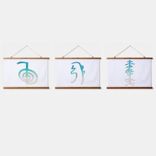 Tapisserie Suspendue Reiki Symboles Tapestry Wall Art