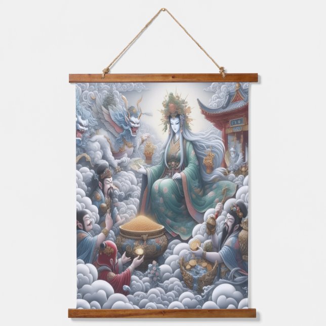 Tapisserie Suspendue Rêves Oni (Recto)