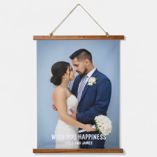 Tapisserie Suspendue Revêtement photo du script de mariage