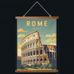 Tapisserie Suspendue Rome Italie Colisée Voyage Art Vintage<br><div class="desc">Design vectoriel du Colisée de Rome. Rome est située dans la partie centrale-ouest de la péninsule italienne,  dans le Latium,  le long des rives du Tibre.</div>