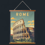 Tapisserie Suspendue Rome Italie Colisée Voyage Art Vintage<br><div class="desc">Design vectoriel du Colisée de Rome. Rome est située dans la partie centrale-ouest de la péninsule italienne,  dans le Latium,  le long des rives du Tibre.</div>