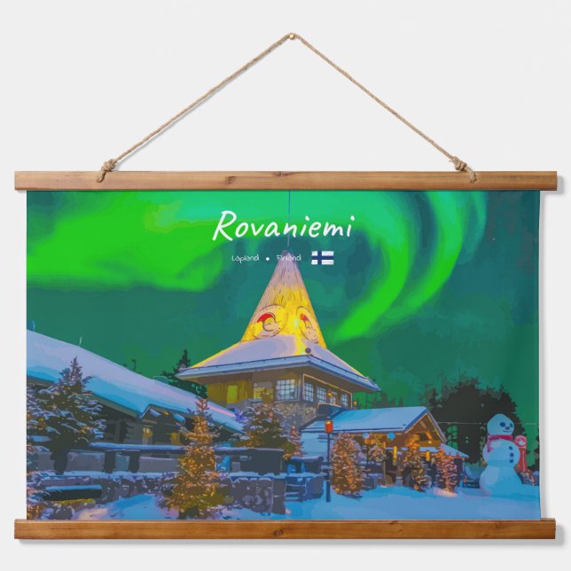 Tapisserie Suspendue Rovaniemi, Finlande (Devant)