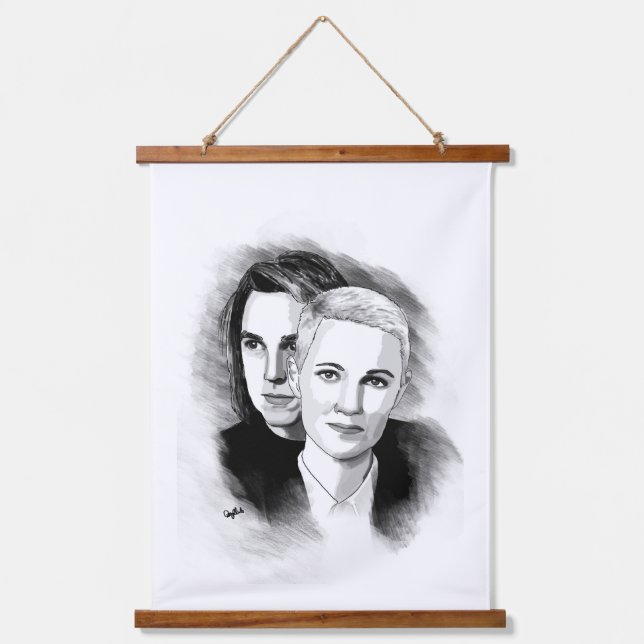 Tapisserie Suspendue Roxette Art (Recto)