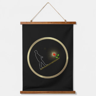 Tapisserie Suspendue Sac à cadeau minimal art
