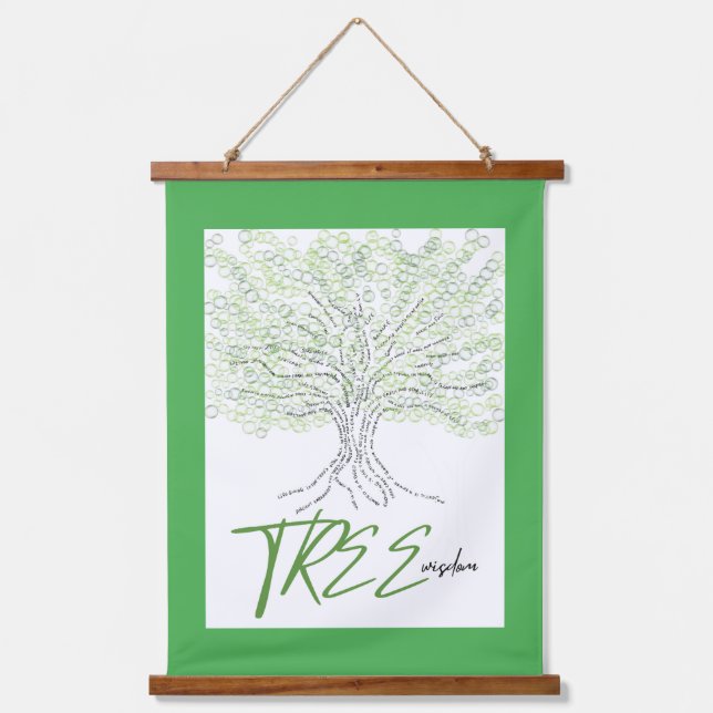 Tapisserie Suspendue Sagesse de l'arbre (Recto)