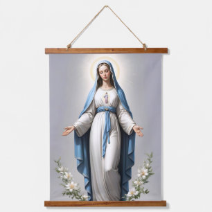 Tapisserie Suspendue Sainte Vierge Marie Catholique Chrétienne Suspendu