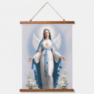 Tapisserie Suspendue Sainte Vierge Marie chrétienne catholique