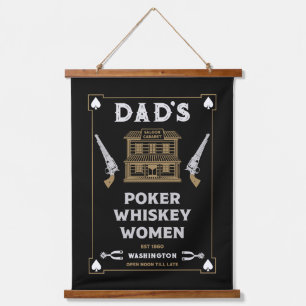 Tapisserie Suspendue Salon de la Frontière Américaine Cowboy