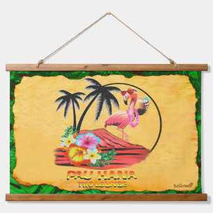 TAPISSERIE SUSPENDUE SALON TIKI PAU HANA