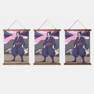 Tapisserie Suspendue samouraï