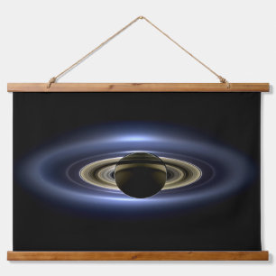 Tapisserie Suspendue Saturne Éclipse le Soleil vu de l'orbiteur Cassini