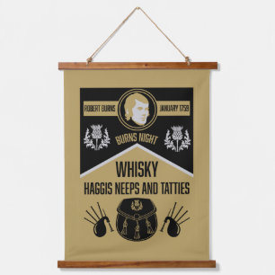 Tapisserie Suspendue Scottish Burns Night Supper