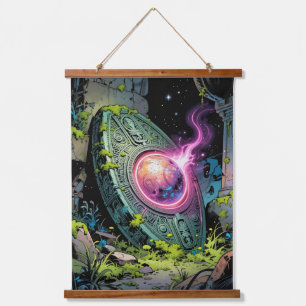 Tapisserie Suspendue Sentier des étoiles – Voyage à travers l'univers