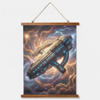 Tapisserie Suspendue Sentier Stellaire – Voyage à travers l'univers´5