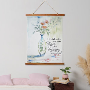 Tapisserie Suspendue Ses bontés sont nouvelles chaque matin