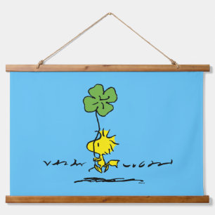 Tapisserie Suspendue Shamrock de transport de bois