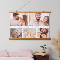 Simple Modern Family Photo collage personnalisé