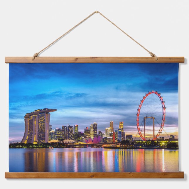 Tapisserie Suspendue Singapour Chine (Devant)