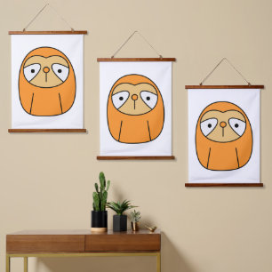 Tapisserie Suspendue Sleepy Sloth