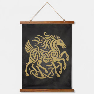 Tapisserie Suspendue Sleipnir Cheval à Huit Pattes Mythologie Nordique