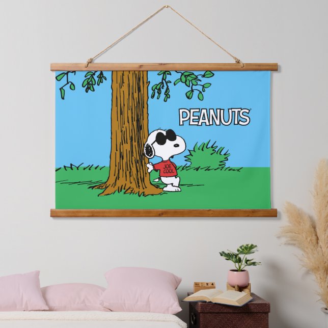 Tapisserie Suspendue Snoopy "Joe Cool" debout (Chambre à coucher)