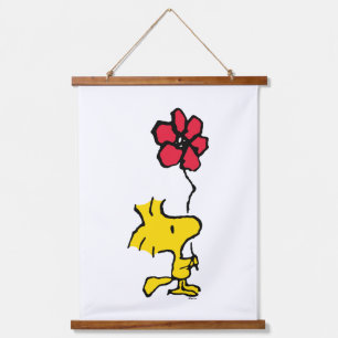 Tapisserie Suspendue Snoopy So Sweet Flower Motif