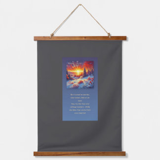 Tapisserie Suspendue Solstice d'hiver