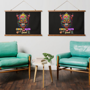 Tapisserie Suspendue Sourire de Cinco De Mayo