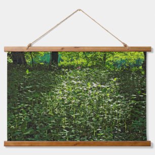 Tapisserie Suspendue Sous-bois éclairé. Blackweir Woods, Cardiff