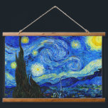 Tapisserie Suspendue Starry Night by Van Gogh Art Poster Imprimer<br><div class="desc">Vincent van Gogh - Nuit étoilée peinte à St Remy,  France en 1889 Beaux-Arts Imprimer. Cette image a été numériquement rehaussée pour restaurer les couleurs originales,  vives et audacieuses - un cadeau parfait pour tous les amateurs d'art !</div>