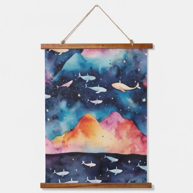 Tapisserie Suspendue Starry Seascape (Recto)