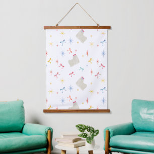 Tapisserie Suspendue Starry Sparkle mignon voeu chiot