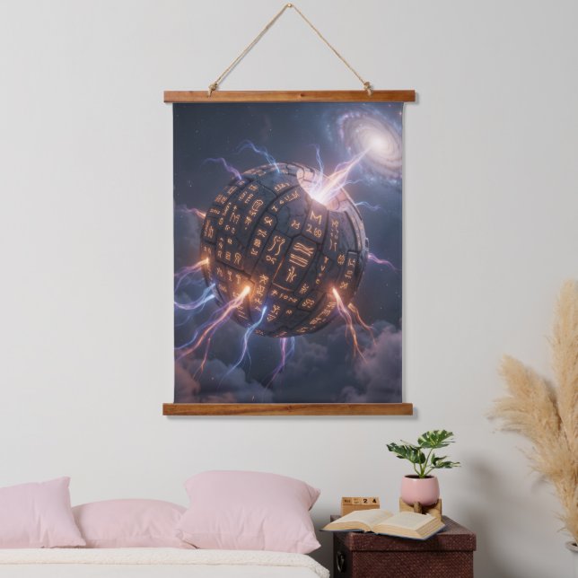 Tapisserie Suspendue Stellar Path – Voyage à travers l'univers´4 (Chambre à coucher)