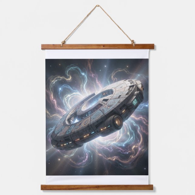 Tapisserie Suspendue Sternenpfad – Reise durch das Universum´8 (Recto)