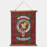 Stewart Clan Badge & Tartan