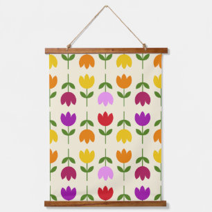 Tapisserie Suspendue Style scandinave coloré sur Crm Flower Motif