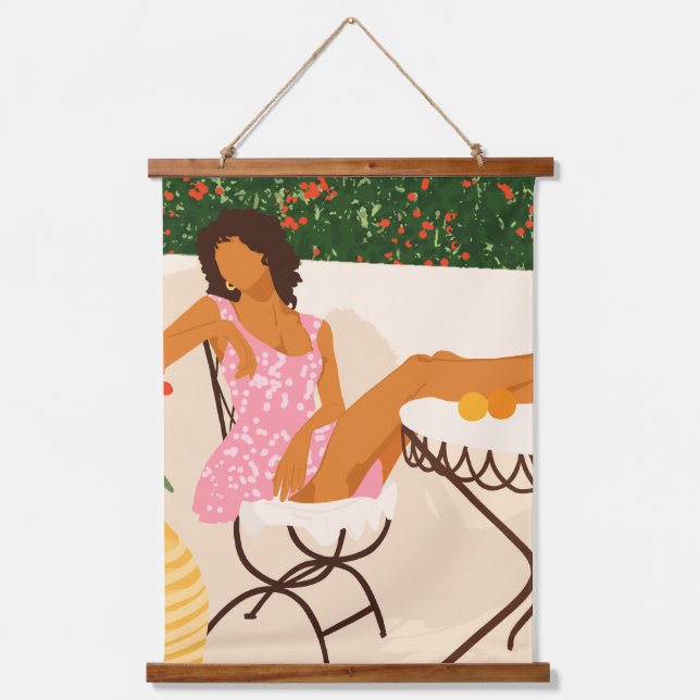 Tapisserie Suspendue Summer Daydream (Recto)