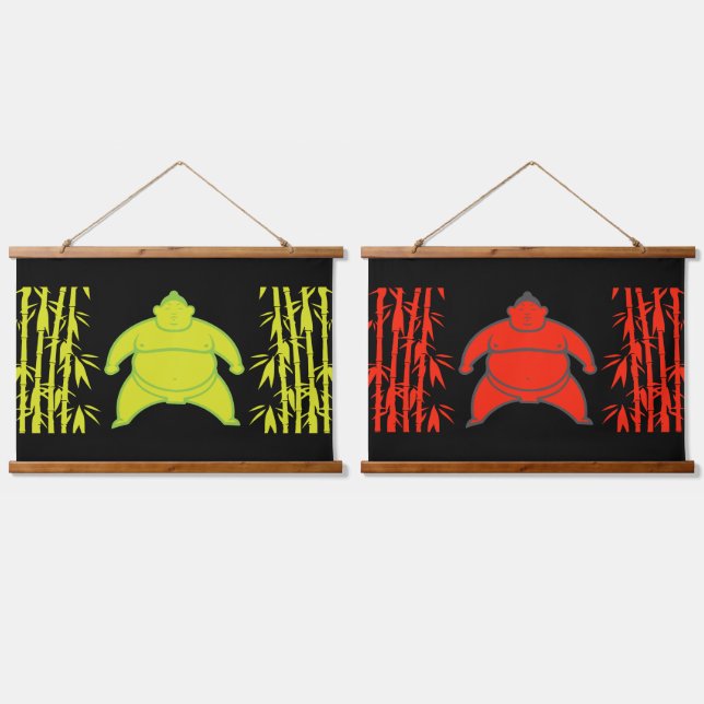 Tapisserie Suspendue Sumo Wrestler (Double)