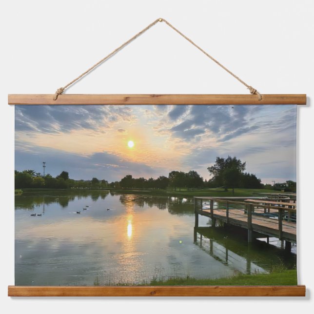 Tapisserie Suspendue Sunday Morning In The Park (Devant)