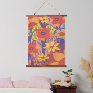 Tapisserie Suspendue Sunshine et Art Fleur sauvage